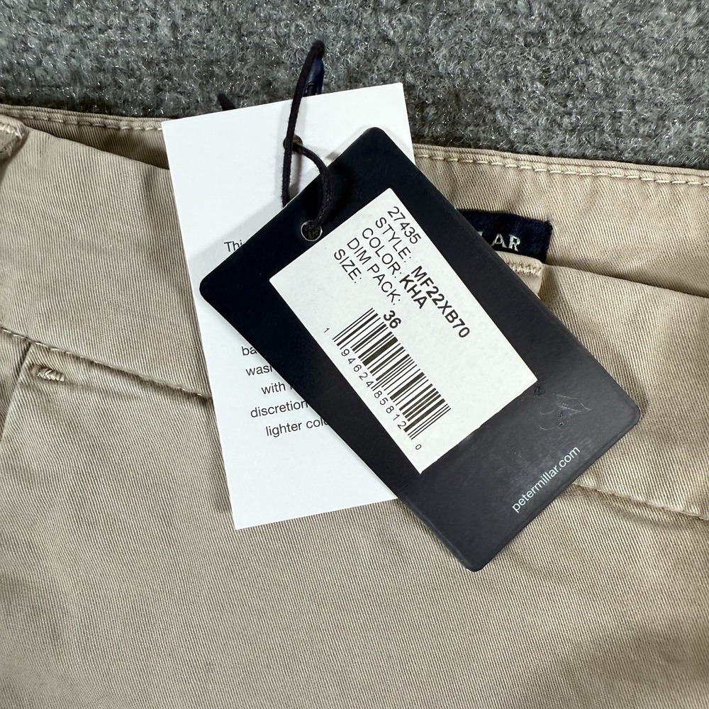 Peter Millar Pants Mens 36x36 Crown Crafted Concorde Garment Dyed Stretch New - Picture 6 of 14